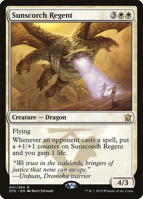 Sunscorch Regent - Dragons of Tarkir - #41