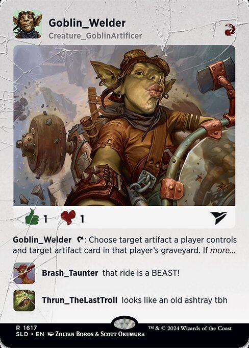 Goblin Welder - Secret Lair Drop Series - #1617