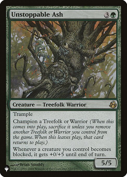 Unstoppable Ash - The List Reprints - #MOR-137