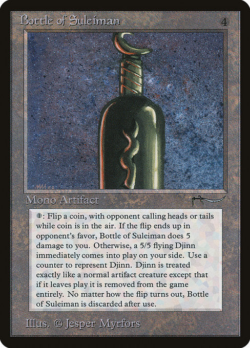 Bottle of Suleiman - Arabian Nights - #58