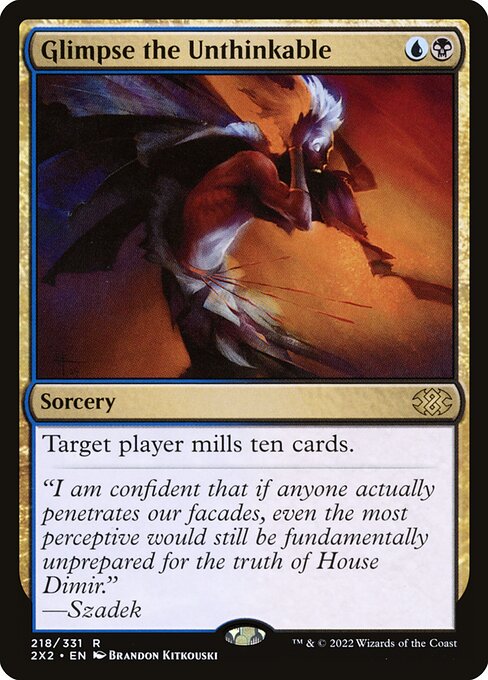 Glimpse the Unthinkable - Double Masters 2022 - #218