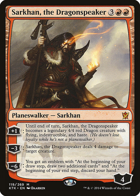 Sarkhan, the Dragonspeaker - Khans of Tarkir - #119