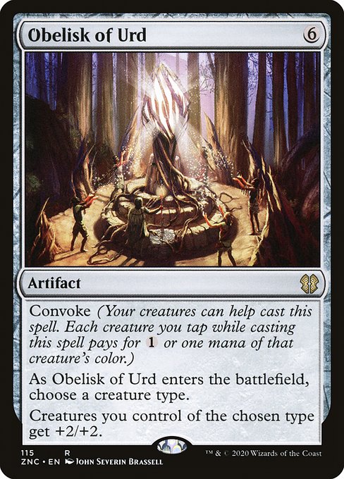 Obelisk of Urd - Commander: Zendikar Rising - #115