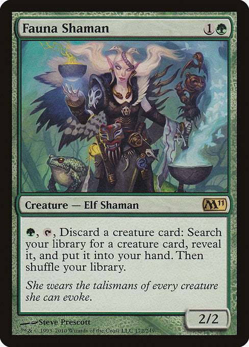 Fauna Shaman - Magic 2011 (M11) - #172