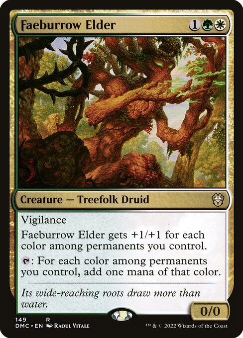 Faeburrow Elder - Commander: Dominaria United - #149