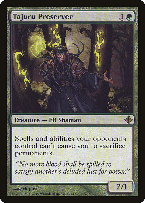 Tajuru Preserver - Rise of the Eldrazi - #211