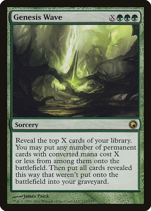 Genesis Wave - Scars of Mirrodin - #122