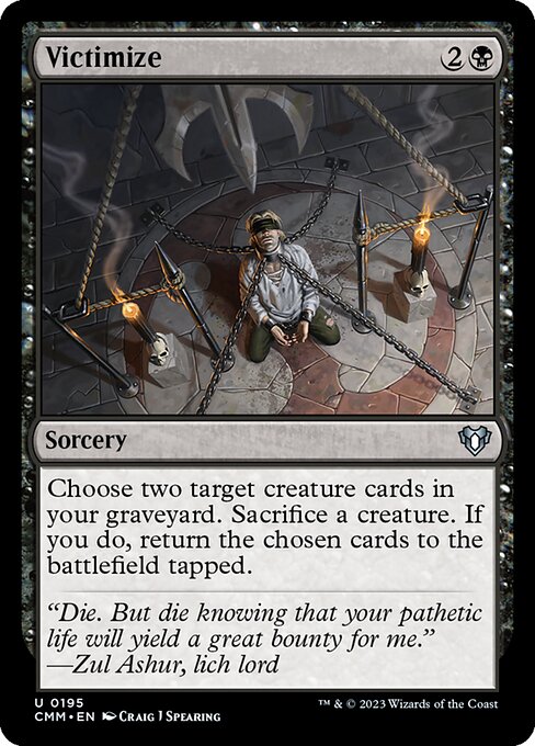Victimize - Commander Masters - #195
