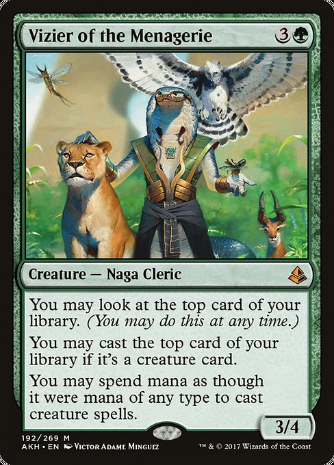 Vizier of the Menagerie - Amonkhet - #192