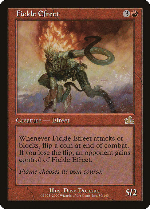 Fickle Efreet - Prophecy - #89