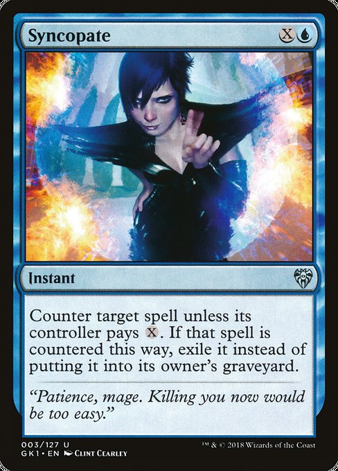Syncopate - Guilds of Ravnica: Guild Kits - #3