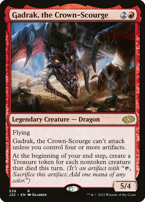 Gadrak, the Crown-Scourge - Jumpstart 2022 - #538