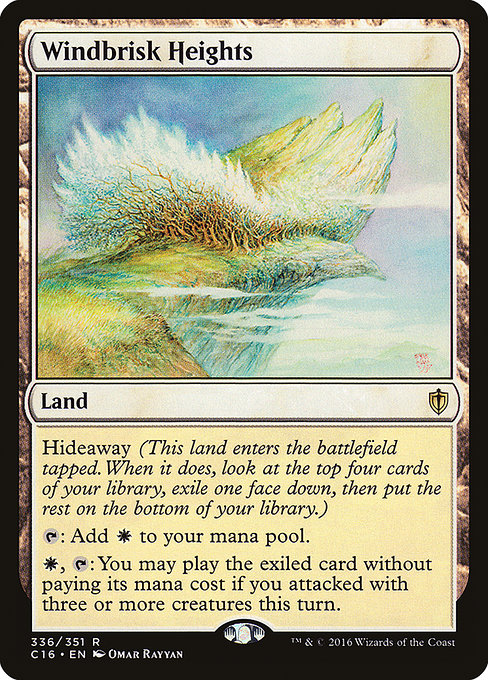 Windbrisk Heights - Commander 2016 - #336