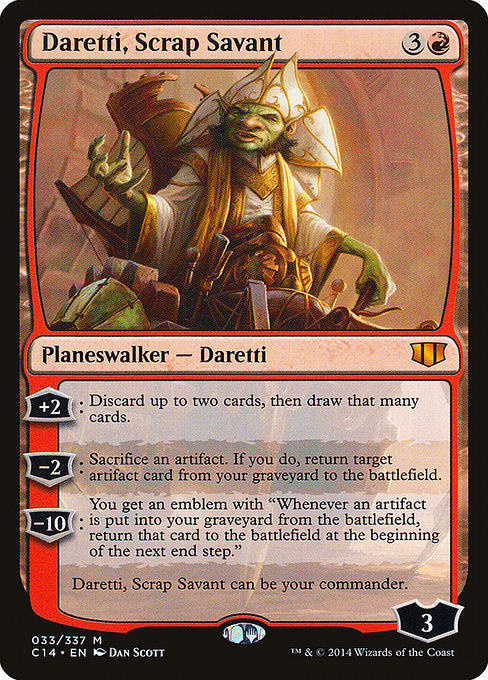 Daretti, Scrap Savant - Commander 2014 - #33