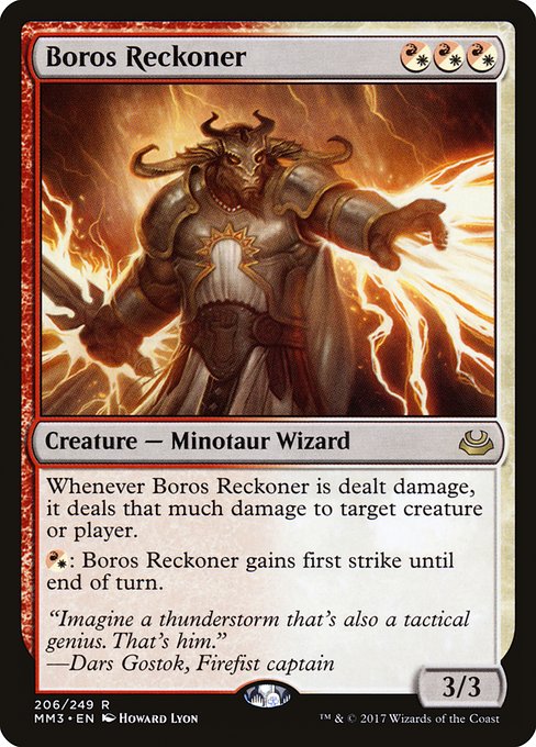 Boros Reckoner - Modern Masters 2017 - #206
