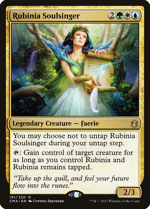 Rubinia Soulsinger - Commander Anthology - #191