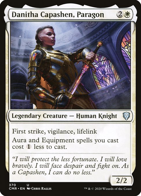 Danitha Capashen, Paragon - Commander Legends - #370