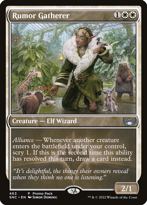 Rumor Gatherer - Promo Pack: Streets of New Capenna - #463