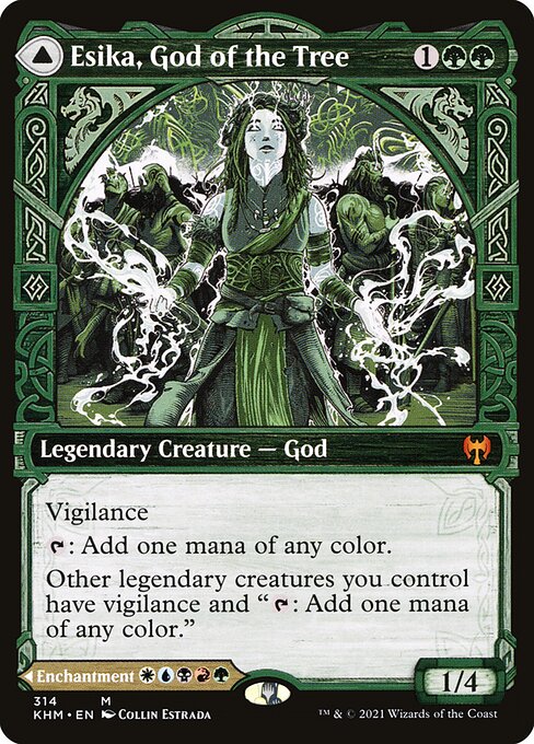 Esika, God of the Tree - Kaldheim - #314
