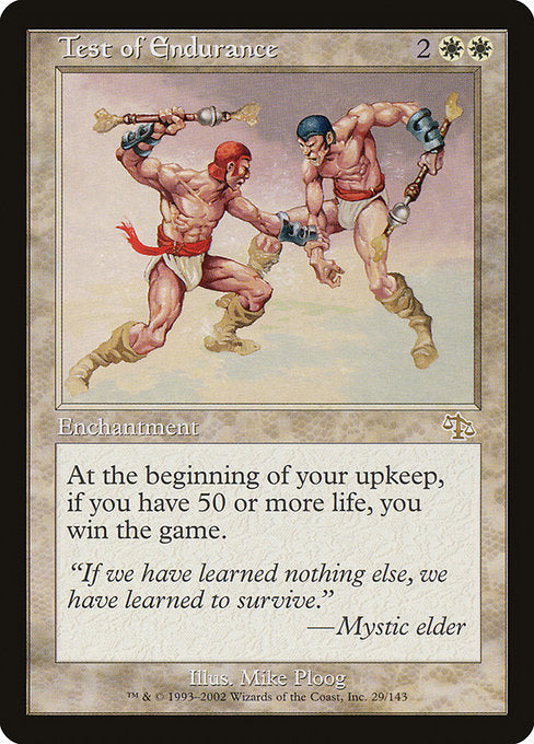 Test of Endurance - Judgment - #29