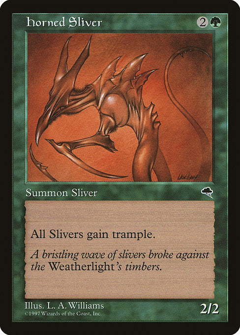 Horned Sliver - Tempest - #234