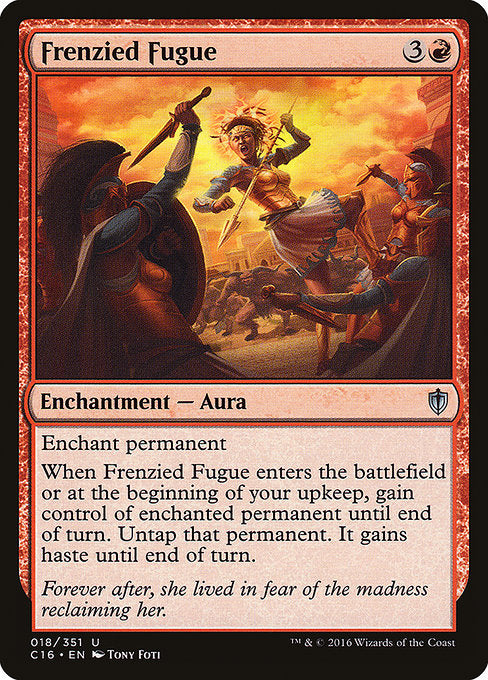 Frenzied Fugue - Commander 2016 - #18