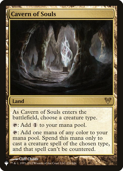 Cavern of Souls - The List Reprints - #AVR-226
