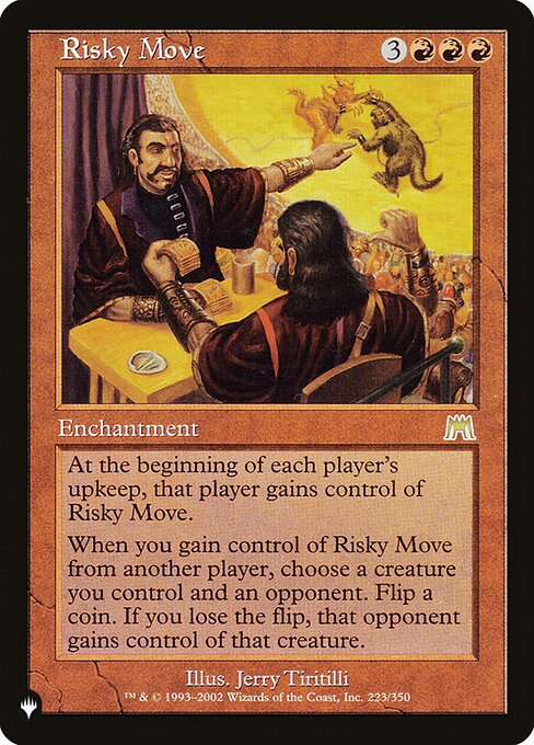 Risky Move - The List Reprints - #ONS-223