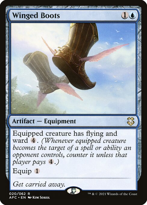 Winged Boots - Commander: Adventures in the Forgotten Realms - #20