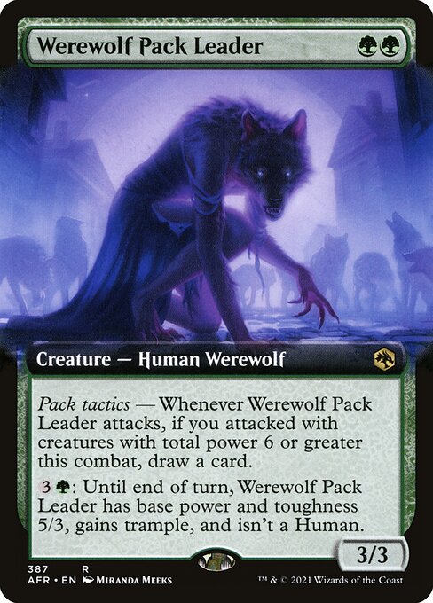 Werewolf Pack Leader - Adventures in the Forgotten Realms - #387