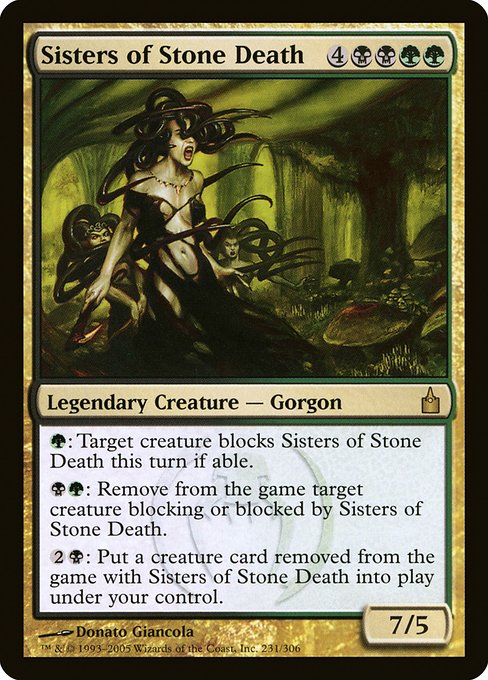 Sisters of Stone Death - Ravnica: City of Guilds - #231