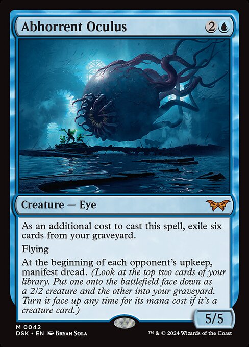 Abhorrent Oculus - Duskmourn: House of Horror - #42