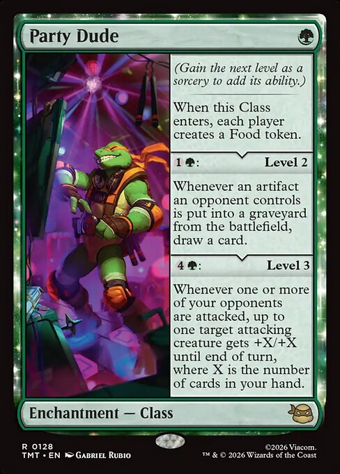 Party Dude - Teenage Mutant Ninja Turtles - #128