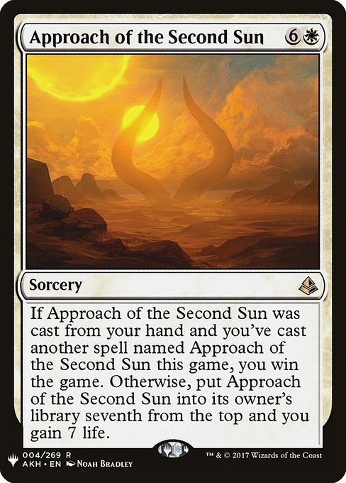 Approach of the Second Sun - The List Reprints - #AKH-4