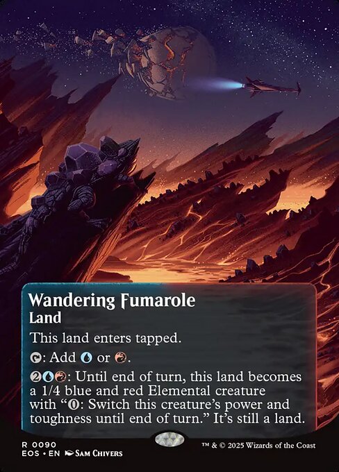 Wandering Fumarole - Edge of Eternities: Stellar Sights - #90