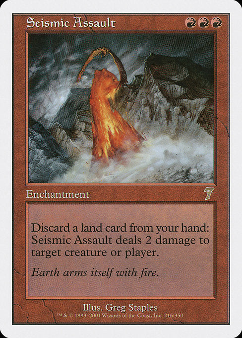 Seismic Assault - 7th Edition - #216