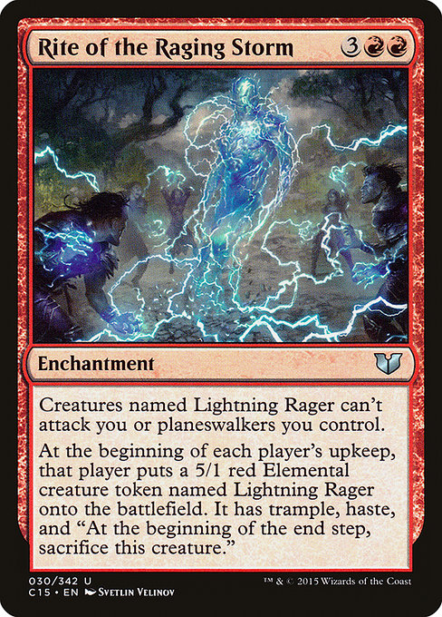Rite of the Raging Storm - Commander 2015 - #30