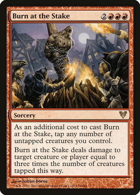 Burn at the Stake - Avacyn Restored - #130