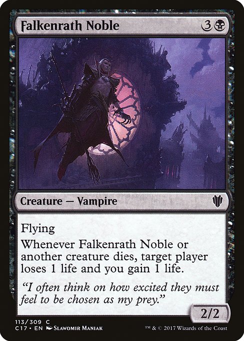 Falkenrath Noble - Commander 2017 - #113