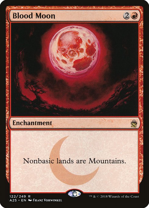 Blood Moon - Masters 25 - #122