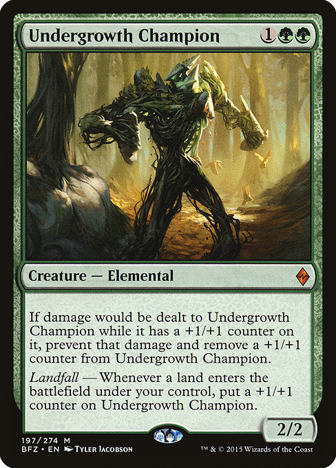 Undergrowth Champion - Battle for Zendikar - #197