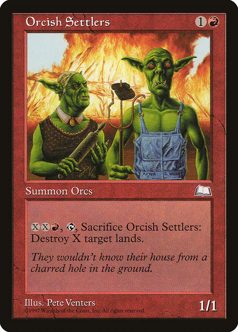 Orcish Settlers - Weatherlight - #112