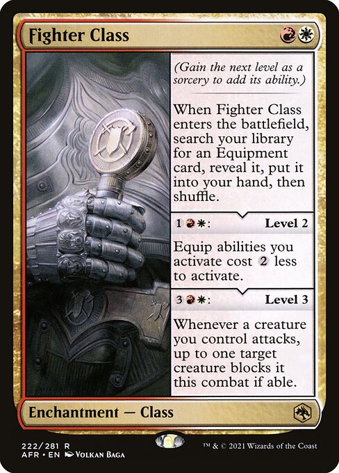 Fighter Class - Adventures in the Forgotten Realms - #222