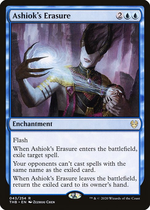 Ashiok's Erasure - Theros Beyond Death - #43