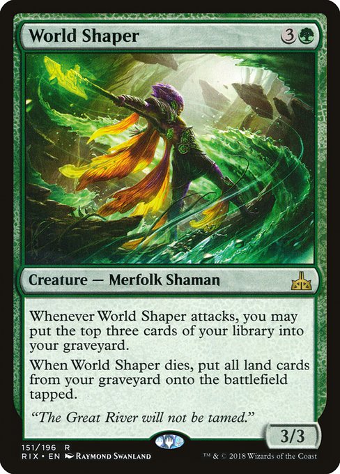 World Shaper - Rivals of Ixalan - #151