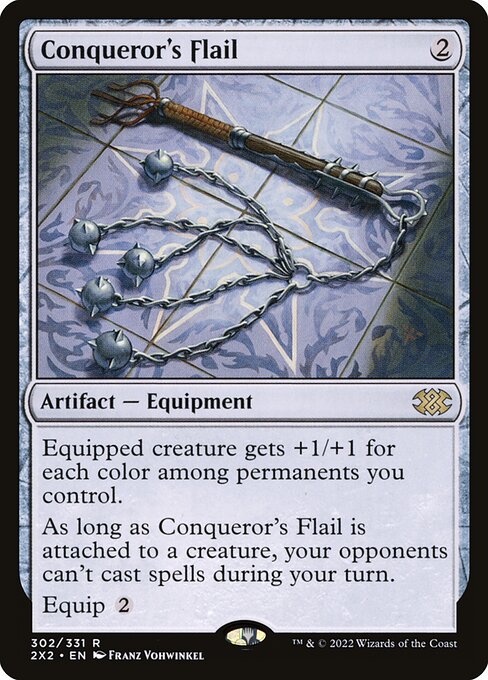 Conqueror's Flail - Double Masters 2022 - #302