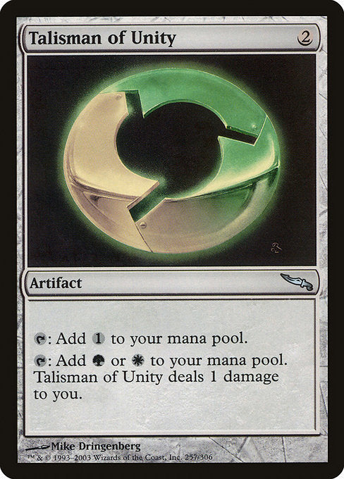 Talisman of Unity - Mirrodin - #257