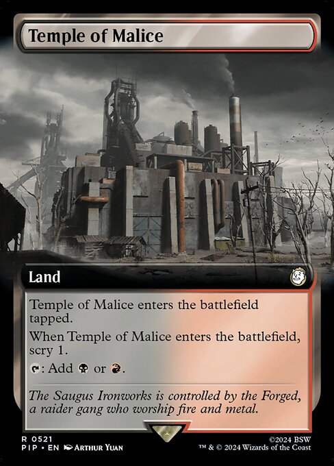 Temple of Malice - Universes Beyond: Fallout - #521