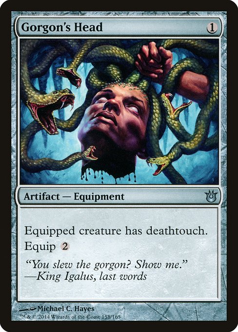 Gorgon's Head - Born of the Gods - #158
