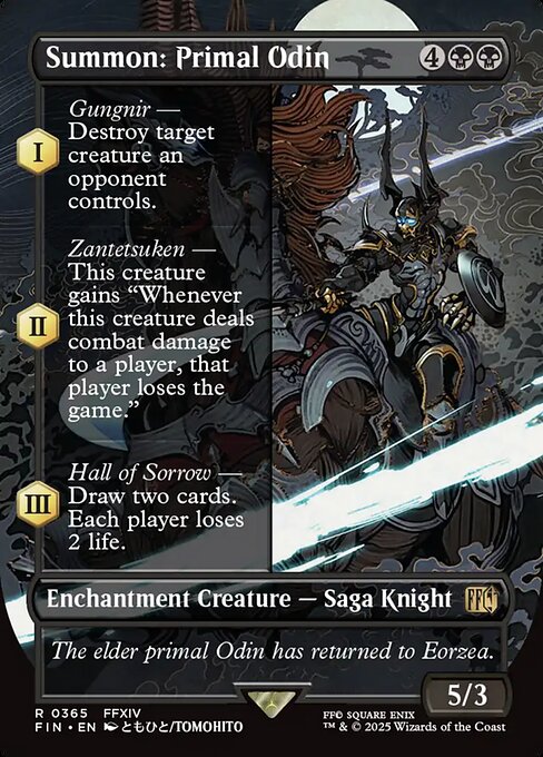 Summon: Primal Odin - FINAL FANTASY - #365
